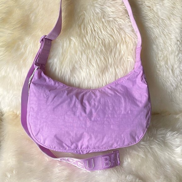 NWT Baggu Crescent Bag Medium - Peony - Picture 4 of 11